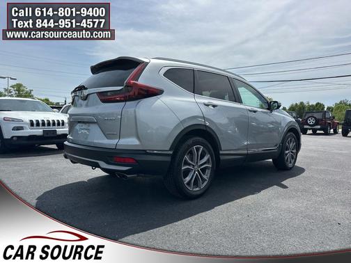 Lunar Silver Metallic 2021 Honda CR-V AWD Touring