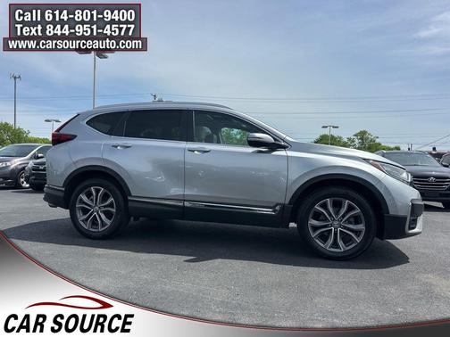 Lunar Silver Metallic 2021 Honda CR-V AWD Touring