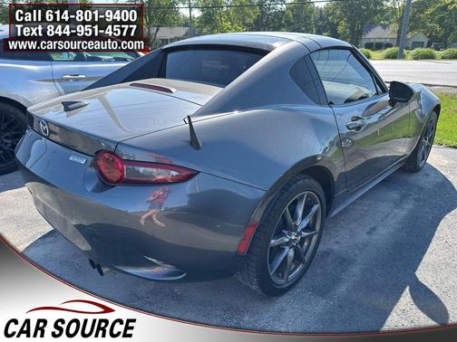 Machine Gray 2018 Mazda MX-5 Miata RF Grand Touring