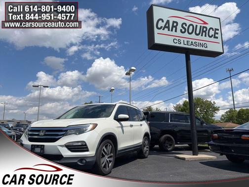 White Diamond Pearl 2016 Honda Pilot Elite