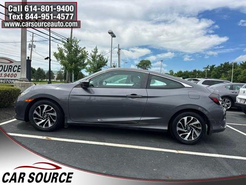 Modern Steel Metallic 2016 Honda Civic LX-P