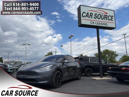 Solid Black 2021 Tesla Model Y Long Range Dual Motor All-Wheel Drive