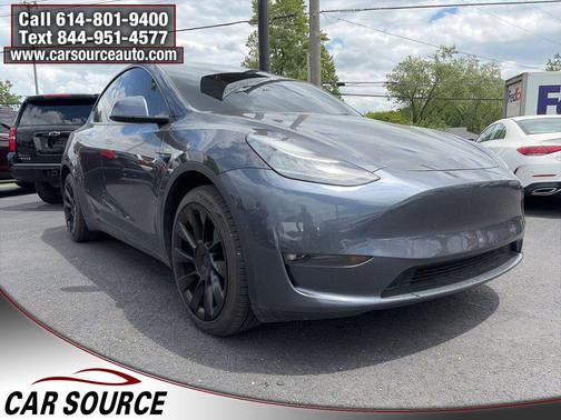 Solid Black 2021 Tesla Model Y Long Range Dual Motor All-Wheel Drive