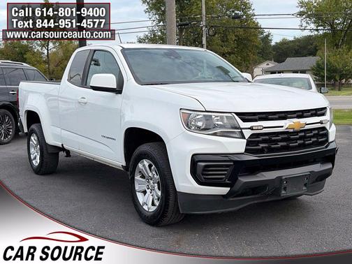 Summit White 2021 Chevrolet Colorado LT