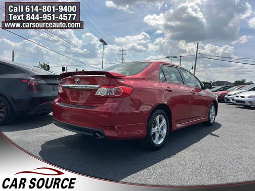 Barcelona Red Metallic 2013 Toyota Corolla S