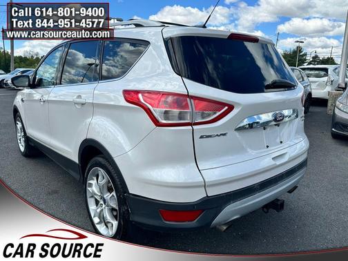 White Platinum Clearcoat Metallic 2016 Ford Escape Titanium