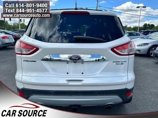 White Platinum Clearcoat Metallic 2016 Ford Escape Titanium