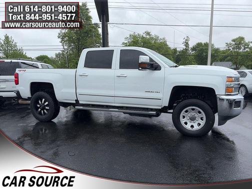 Summit White 2019 Chevrolet Silverado 3500 LTZ