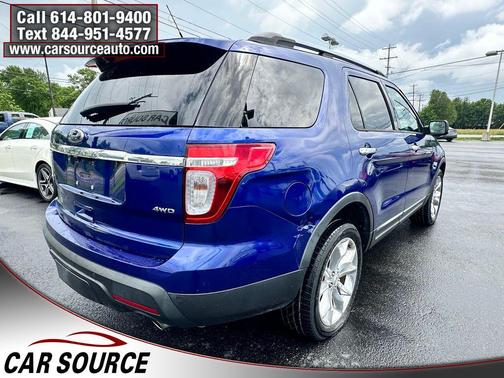Blue Metallic 2014 Ford Explorer XLT