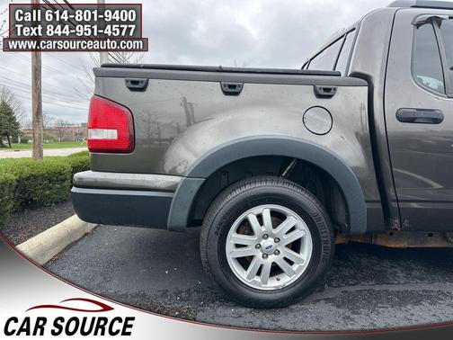 Mineral Gray Clearcoat Metallic 2007 Ford Explorer Sport Trac XLT