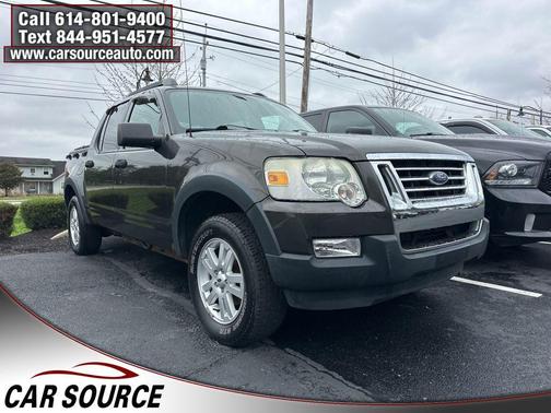 Mineral Gray Clearcoat Metallic 2007 Ford Explorer Sport Trac XLT