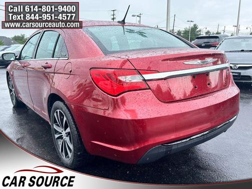 Deep Cherry Red Crystal Pearlcoat 2013 Chrysler 200 Touring
