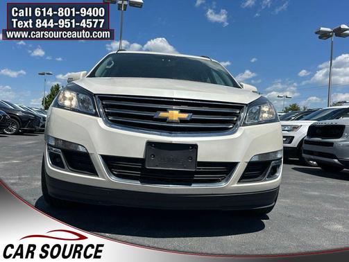 White Diamond Clearcoat 2015 Chevrolet Traverse 1LT