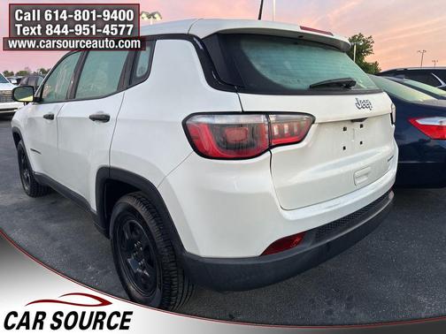 White Clearcoat 2017 Jeep New Compass Sport