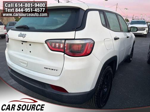 White Clearcoat 2017 Jeep New Compass Sport
