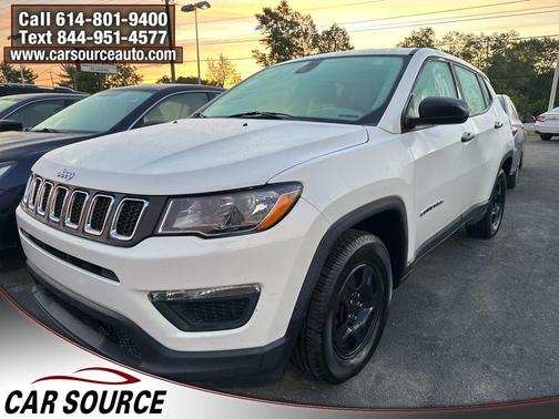White Clearcoat 2017 Jeep New Compass Sport