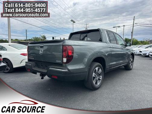 Modern Steel Metallic 2017 Honda Ridgeline RTL-E