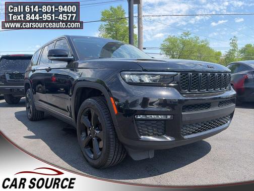 Diamond Black Crystal Pearlcoat 2022 Jeep Grand Cherokee L Limited