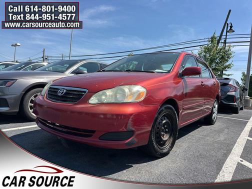 Impulse Red Pearl 2006 Toyota Corolla LE