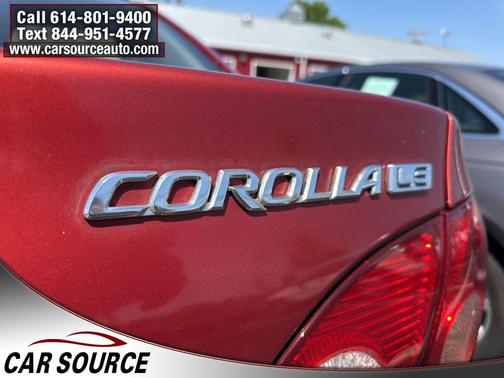 Impulse Red Pearl 2006 Toyota Corolla LE