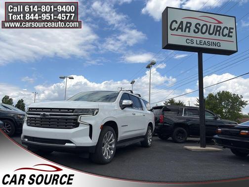 Summit White 2023 Chevrolet Suburban Premier