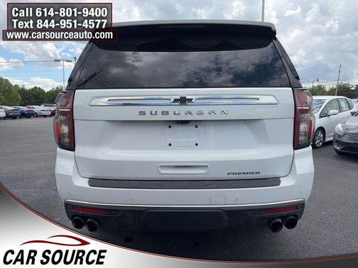 Summit White 2023 Chevrolet Suburban Premier