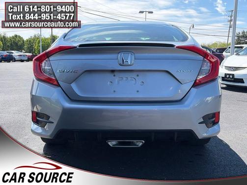 Lunar Silver Metallic 2020 Honda Civic Sport