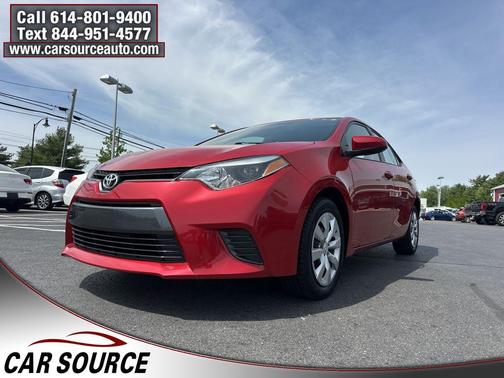 Barcelona Red Metallic 2015 Toyota Corolla LE