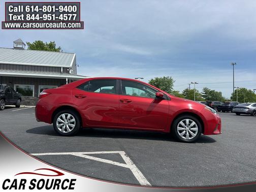Barcelona Red Metallic 2015 Toyota Corolla LE