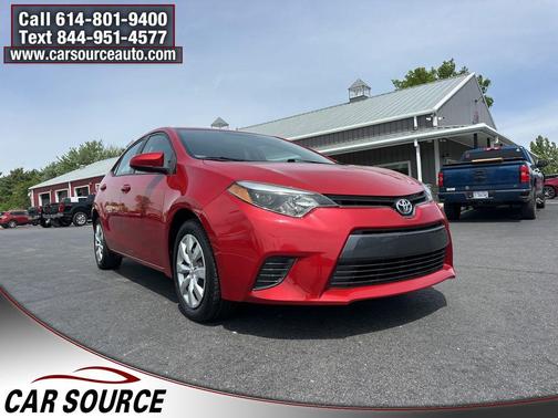 Barcelona Red Metallic 2015 Toyota Corolla LE