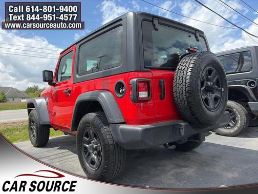 Firecracker Red Clearcoat 2025 Jeep Wrangler Sport