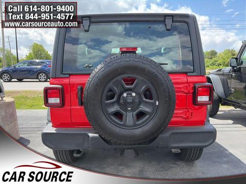 Firecracker Red Clearcoat 2025 Jeep Wrangler Sport