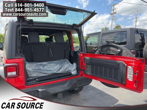 Firecracker Red Clearcoat 2025 Jeep Wrangler Sport