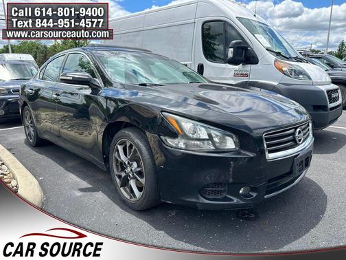Super Black 2014 Nissan Maxima S