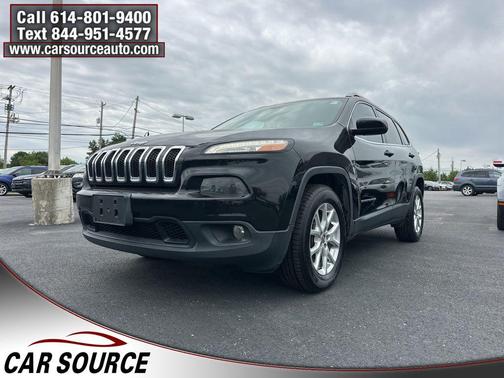Brilliant Black Crystal Pearlcoat 2016 Jeep Cherokee Latitude