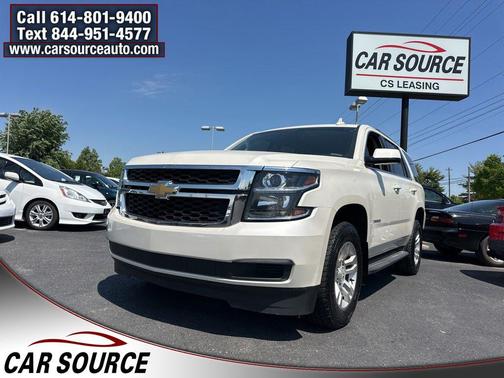 White Diamond Clearcoat 2015 Chevrolet Tahoe LT