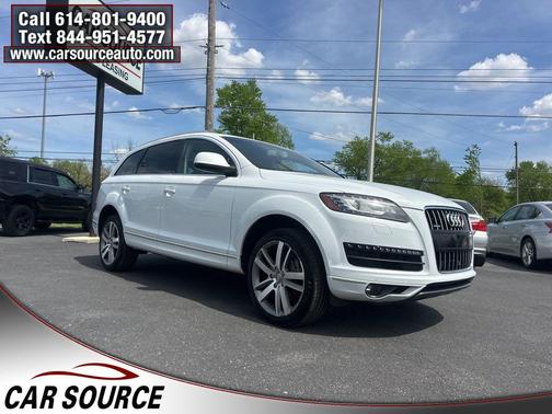 Glacier White 2014 Audi Q7 3.0L TDI Prestige