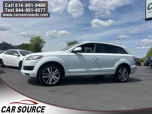 Glacier White 2014 Audi Q7 3.0L TDI Prestige