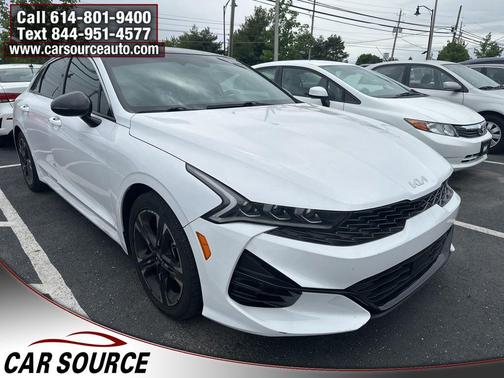 Glacial White Pearl 2023 Kia K5 GT-Line