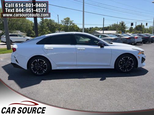 Glacial White Pearl 2023 Kia K5 GT-Line