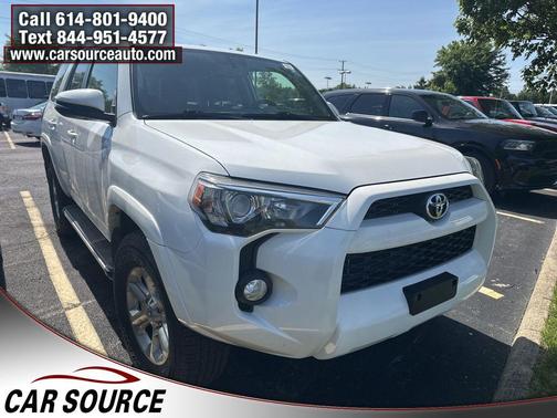Super White 2016 Toyota 4Runner SR5 Premium