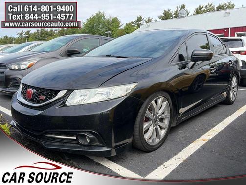 Crystal Black Pearl 2015 Honda Civic Si