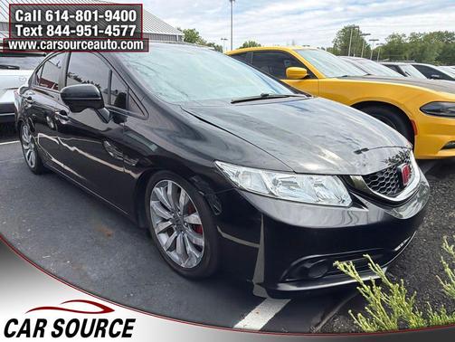 Crystal Black Pearl 2015 Honda Civic Si
