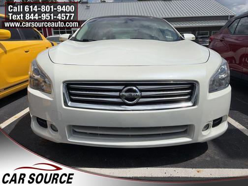 Pearl White 2014 Nissan Maxima SV