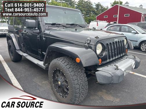 Black Clearcoat 2011 Jeep Wrangler Unlimited Sahara