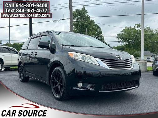 Black 2013 Toyota Sienna XLE