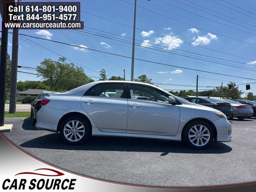 Classic Silver Metallic 2010 Toyota Corolla S