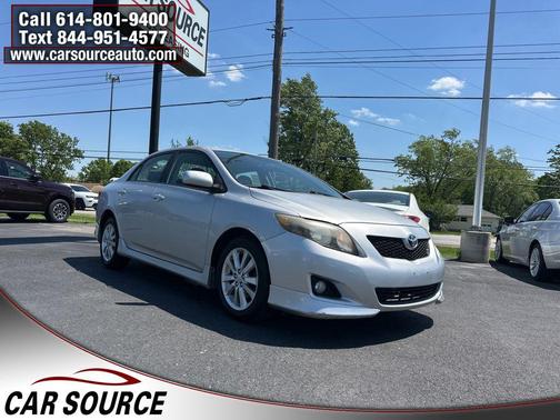 Classic Silver Metallic 2010 Toyota Corolla S