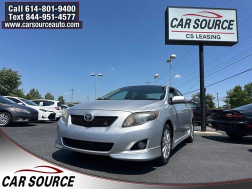Classic Silver Metallic 2010 Toyota Corolla S