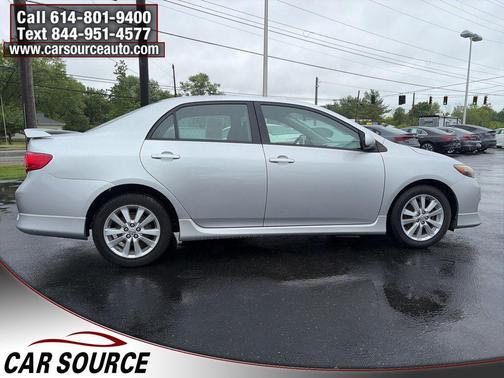 Classic Silver Metallic 2010 Toyota Corolla S